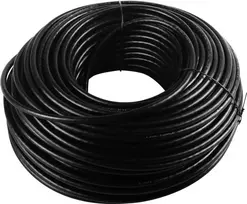 Goobay CAT 6 lauko tinklo kabelio rinkinys, U/UTP, juodas, 100 m – varinė gysla, AWG 24/1 (vientisa), PE (55440)