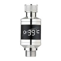 Hot Tubs Water Temperature Monitor Electricity Home LED Display Shower Faucets Water Thermometers Bathing Temperature white