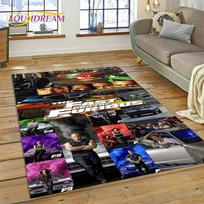 Naujausias Greiti ir įsiutę X 10 Vin Diesel filmo kilimas svetainei, miegamajam, namų dekoravimui, neslystanti dekoracija sofai, durų kilimėlis 40x60cm( 15x23in )