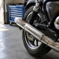 Silver Exhaust Heat Shield Bent Shape Exhaust Muffler Guard Motorcycle Heat Shield  Sport Bike gray