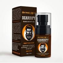 Derma Global Beardify™ Beard Growth Oil - Advanced Beard Thickening & Fast Growth Formula With 25% Clinically Proven Active Ingredients With 5% Red black