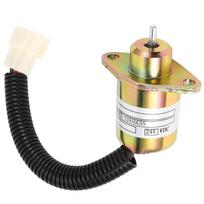 Engine Shut off Solenoid Valve 1503ES‑12A5UC5S Steel Shell DC 24V for Kubota 05 Series