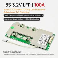 JBD BMS 4S 12V 50A 100A 120A LiFePo4 8S 24V 100A 150A Ličio LFP Maitinimo Baterijos Balanso Apsauga 8S 3.2VLFP 100A