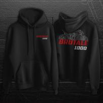 For MV Agusta Brutale 1000 2019-2024 fans - Motorcycle hoodie-Casual Pullover Sweatshirt XXXL black