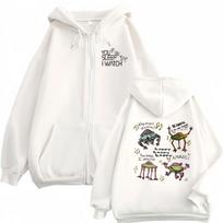 Project Hail Mary Rocky  Andy Weir Fan Funny Amaze Zipper Hoodies Men Women Zip Up Sweatshirt Jacket XL