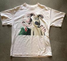Wallace and Gromit Gift For Fan Funny Unisex T Shirt Full Size S-5XL FH133 Unisex T-Shirt L gray