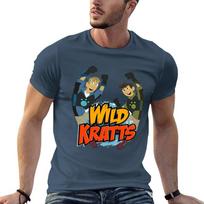 Wild Kratts Gift For Fans Wild Kratts Costumes Tshirt Casual Simple Design Short Sleeve Shirt 3XL