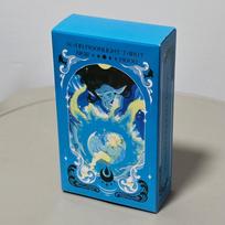 Sea in Moonlight Tarot New Moon Tarot Deck 10.3*6cm, 78 Cards, Underwater Mermaid Art Tarot, Classic Rider Waite System įvairiaspalvis