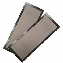 2Pcs Adhesive Design Magnetic Air Vent Screen Cover Floor Vent Cover  Air Vent Filtration 4x10in balta
