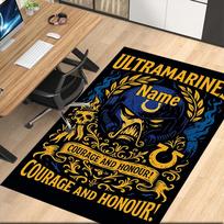 Custom Name Warhammer 40K Printed Carpet Rug For Office Chair Living Room Bedroom Kitchen Room Decor Gifts 80cmx120cm