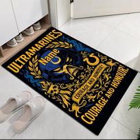 Custom Name Warhammer 40K Printed Carpet Rug For Office Chair Living Room Bedroom Kitchen Room Decor Gifts 40cmx60cm