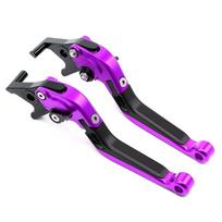 Adjustable Extendable Brake Clutch Lever Yamaha NX500 NX400 Motorcycles Aluminum Alloy Hand purple