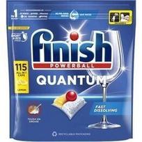 Indaplovių kapsulės FINISH Quantum All in 1 Lemon, 115 vnt.