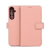 Išmanusis „Triangle“ dėklas, skirtas Samsung Galaxy A16 4G / A16 5G / M16 5G, juodas, rožinis