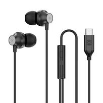 Forever laidinės ausinės EP-02 USB-C juodos