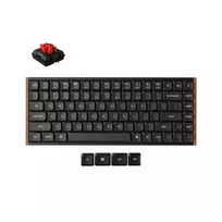 Keychron K3 Ultra Wireless Belaidė Žaidimų Klaviatūra | Black, Keychron Milk POM Red