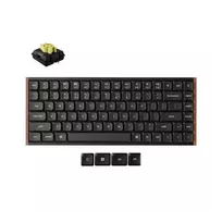 Keychron K3 Ultra Wireless Belaidė Žaidimų Klaviatūra | Black, Keychron Milk POM Banana