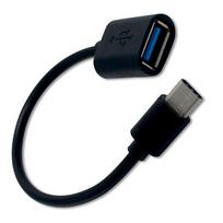 Adapter Type C to USB 2.0 OTG 6.3inch Converter Molding Scrub Faster Durability Cables Portable Computer Electronic Equipment