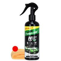 Automobilių dangos skystas purškiamas hidrofobinis vaškas automobilių dažų priežiūros danga skystų kristalų apsauginė plėvelė 300ml black