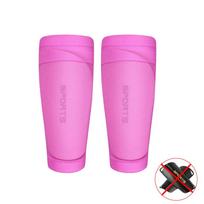 Loogdeel Soccer Shin Guard Sleeves 1 Pair Leg Support Football Socks For Kids Youth Adult Men Performance S rožinė