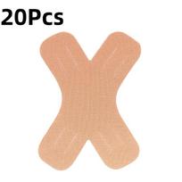 10/20Pcs Elastic Therapeutic Sports Tapes For Knee Shoulder And Elbow Waterproof Athletic Physio Muscles Strips 20Pcs kūno spalva