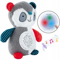 Milly Mally panda formos pliušinis žaislas su žvaigždžių projektoriumi ir muzikos dėžute