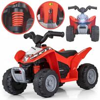 Milly Mally Honda ATV elektrinis keturratis vaikams, raudonas, iki 25 kg