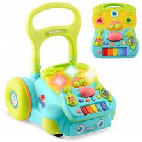 Interaktyvus vaikštynės stūmiklis ir edukacinė lenta 2 viename RicoKids RK-744, 40,5 × 36 × 46 cm