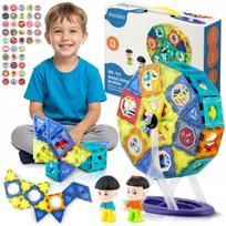 Magnetinių konstruktorių rinkinys RicoKids RK-769 su 71 detale