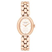COACH Sammy watch quartz movement stainless steel strap white dial women's watch 30m waterproof 14504437 balta