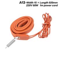 220V Ac Width 15Mm X Length 370 430 450 480 -920Mm Length Silicon Heater Strip For Air Conditioner Compressor Crankcase A13