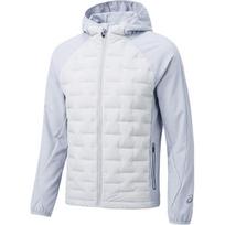 ASICS Bėgimo striukės Vyriškos Pilka Su gobtuvu Ne nuimamas Vidutinio atsparumo 2011D766-020 M white
