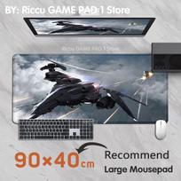 PC Aircraft Parts Mouse Pad Fighter Large Computer Office Table Mats Rubber Antislip Gaming Keyboard Mousepad Long Desk Mat xxl 40x90x0.2cm