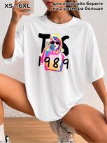 Taylor Swift T-shirt XL white