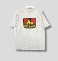 Vintage 90s Ben davis big logo tshirt collectible works streetwear ben davis manufacturing co single stitch tee Large 2XL white