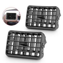2pcs Front Center Dashboard Air Vent Center Console Dash Air Outlet For Toyota 4runner Tacoma 1996 1997 1998-2002 55063-35030 2pcs black