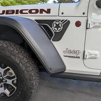 For Jeep Wrangler JL Fender Vent Sticker Side Door Decal Hood Louver Decoration Auto Modification Accessories B