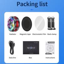 Semiconductor Tablet Rapid Cooler X100 Cooling 24w Fan Phone Magsafe Cooler Mobile Radiator Peltier Cooler For Ipad Iphone Mac Matches the image