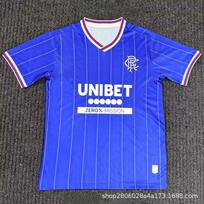 Rangers FC 2026-2027 Home Away Fan Jersey Short Sleeve Soccer Shirt Men Sportswear Medium