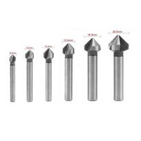 Drill Bit Set Countersunk Drill Bit Tool Parts 3Flute