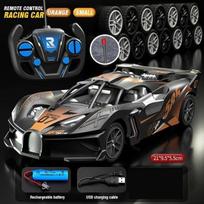2,4G RC automobilių žaislas Drift lenktynių nuotolinio valdymo pultas, didelės spartos visureigis RC automobilis RC lenktyninių automobilių žaislas vaikams Dovanos žalia