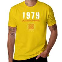 1979 Smashing Pumpkins Tshirt Oversizeds Short Sleeve Tee T Shirts For Unisex S yellow