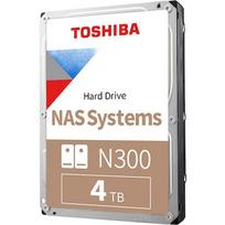 Toshiba N300, 4TB, 7200rpm, 256MB, SATA III, CMR HDWG440EZSTA