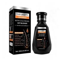 Hair Growth Shampoo Ginger Shampoo Hair Concentrate Volume Shampoo 250ml 1 pcs gray