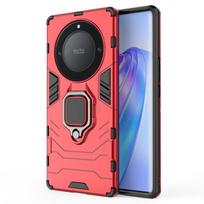 „Honor X40 Case Armor“ piršto žiedo laikiklio atramos buferis „Honor X40 X40i X30 X30i X8 X9 Case Honor X40“ dangtelis, 6,67 colio For Honor X30i raudona