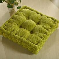 Storos kukurūzų vilnos tatami sėdynės biuro kėdė sofa pagalvėlė minkštas kilimėlis pagalvė žiemai biuro baro namų dekoras 38X38CM žalia