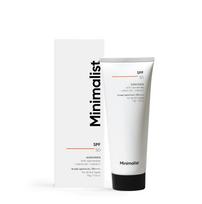 Minimalistinis apsauginis kremas nuo saulės SPF 50 PA++++ Lengvas plataus spektro drėkiklis moterims ir vyrams 30g 1 vnt. white