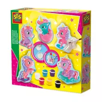 Gipso liejimo ir dažymo rinkinys SES Creative Baby Unicorns