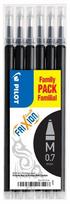 Pilot Nordic AB Pilot Frixion refill ink cartridge, black, 0.7 mm, 6-pack (PLT525612)