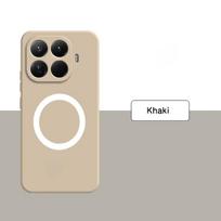 Magnetinis minkštas skysto silikono dėklas, skirtas Xiaomi 17 15T 14T 13 Pro, saldainių spalvos, apsaugantis kamerą, apsaugantis nuo kritimo Xiaomi 17 black